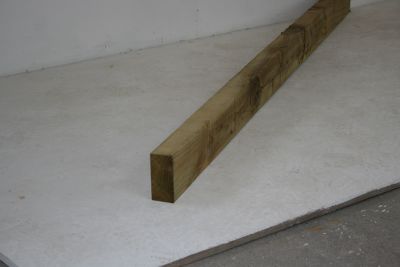 Sawn Timber Rail 100mm x 50mm 